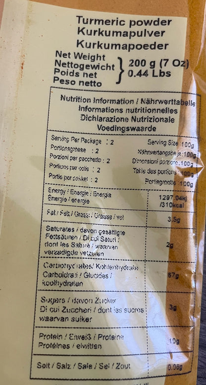 Turmeric Powder 200g