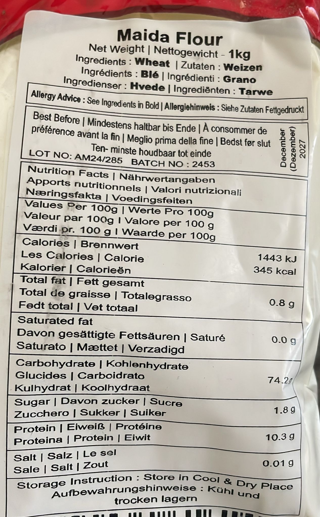Annam Maida flour 1Kg