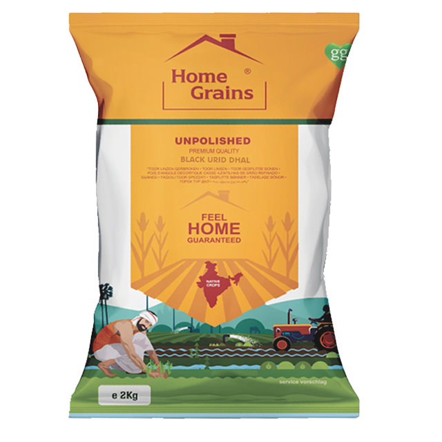Home Grain Black Urid Dal Gotta  500gm