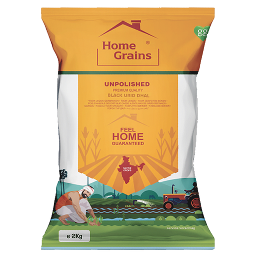 Home Grain Black Urid Dal Gotta  500gm