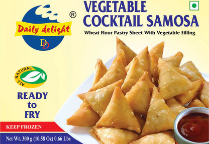 Frozen Daily Delight Cocktail Samosa 300gm