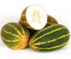 Indian cucumber cut