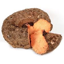 Elephant Foot Yam cut