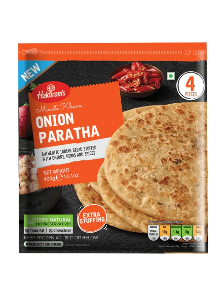 Haildiram Onion Paratha 400g