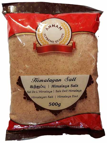 Annam Himalaya Salt Crushed 500g