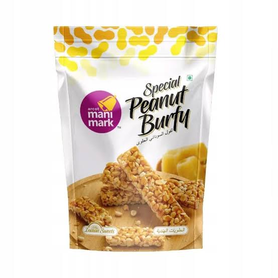 Manimark Special Sliced peanut burfi 200g