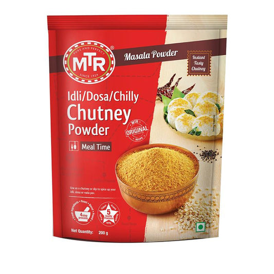 MTR idly/dosa/chilly Chutney Powder 200g