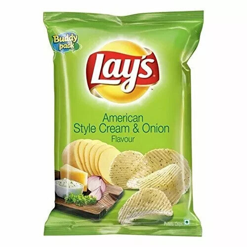 Lay’s American Style Cream & Onion Chips (50g)