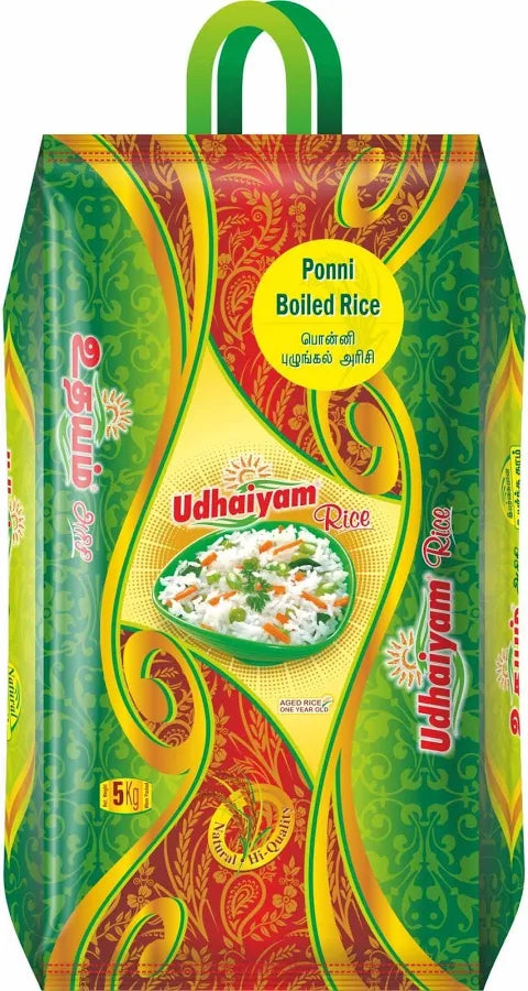 Udhaiyam Ponni Boiled Rice 5 Kg