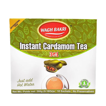 WAGHBAKRI Cardamom Instant Premix Extract Tea (140gm)