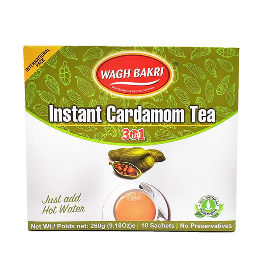 WAGHBAKRI Cardamom Instant Premix Extract Tea (140gm)